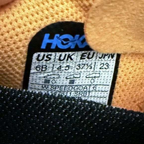 Hoka One One Speedgoat 6 Shoes Sherbet Beet Root orange Womens Sz 6 B Sneakers - Picture 16 of 16